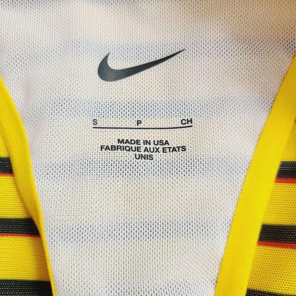 NEW Nike Womens Pro Elite Uganda Running Sports Bra DD7965-728 Size S Yellow - Picture 4 of 6